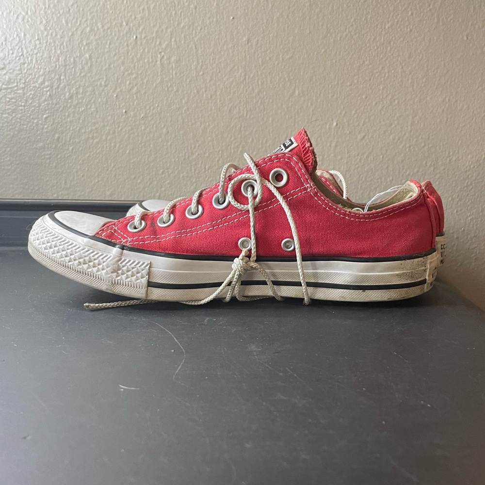 Red Converse All Star Shoes